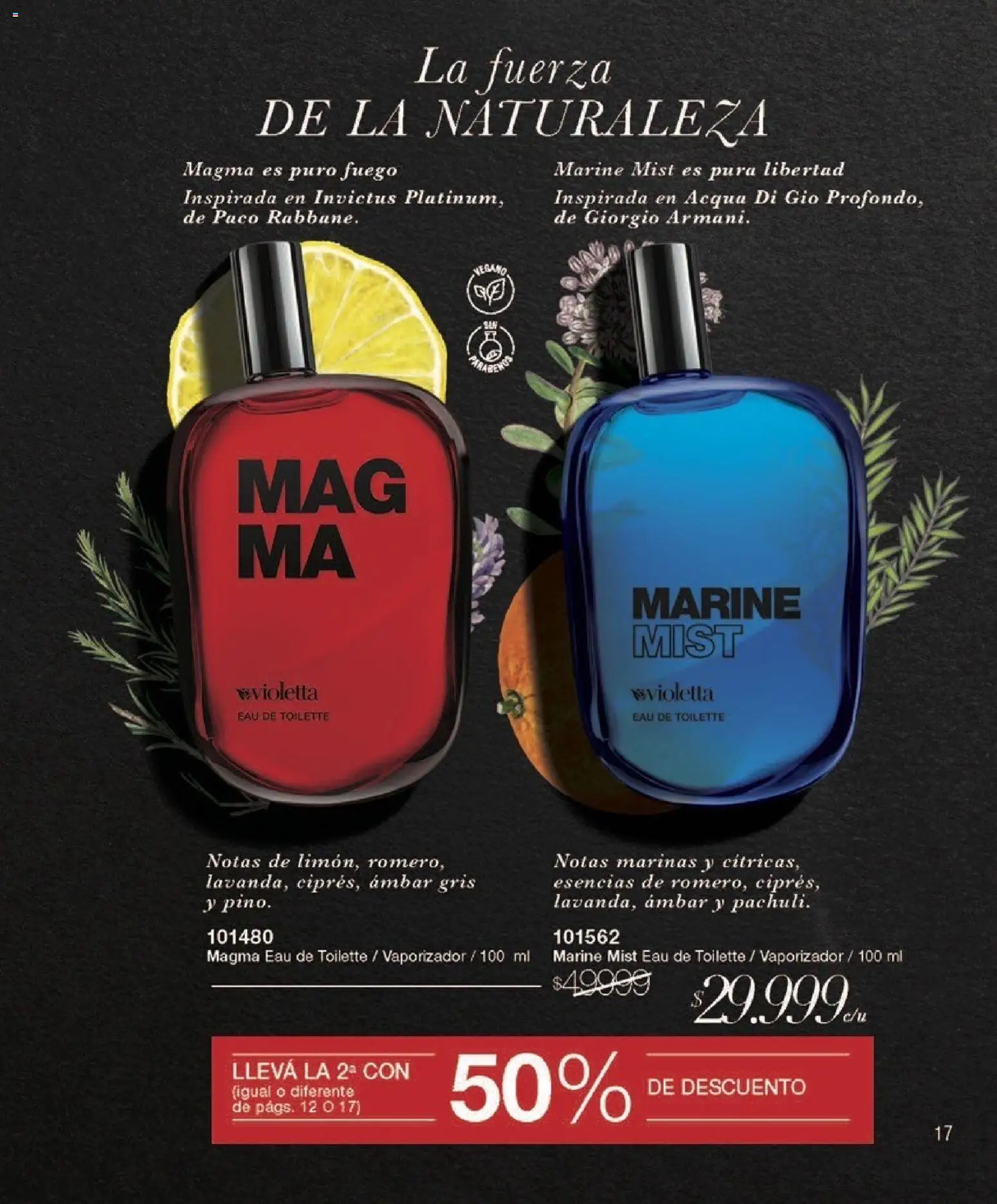 Violetta - Violetta Cosméticos │ válido desde el 09.03.2026 | Página: 172 | Productos: Eau de toilette, Esencias