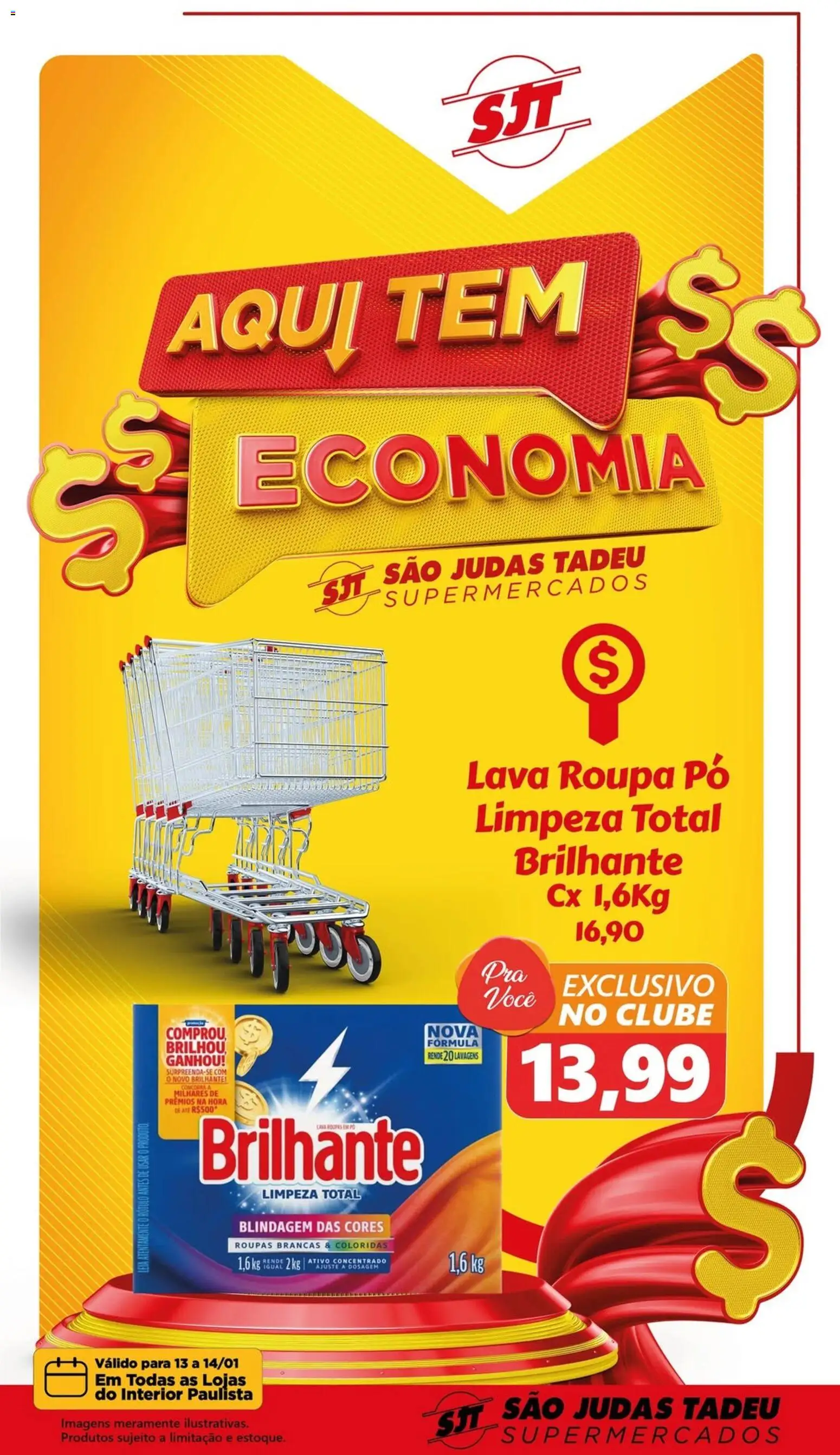 São Judas Tadeu Folheto - válido de 13.01.2026 | Página: 3 | Produtos: Pó, Roupas