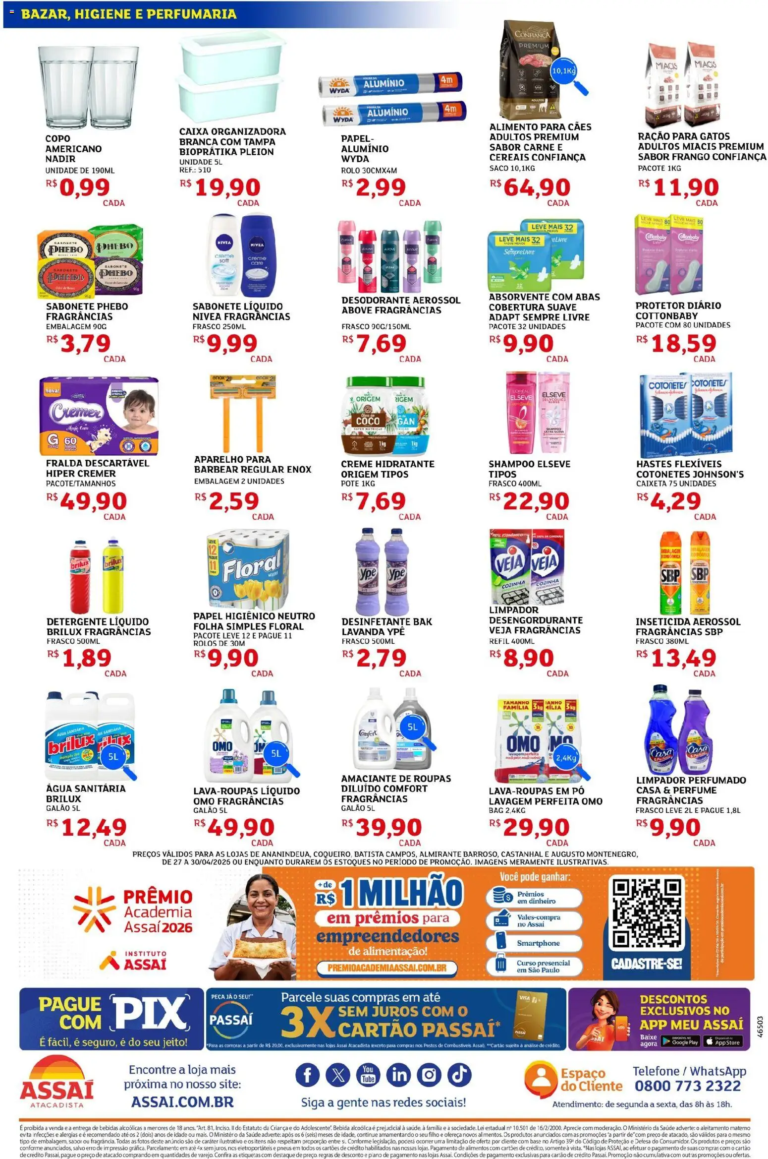 Assaí Atacadista Folheto - válido de 27.04.2026 | Página: 4