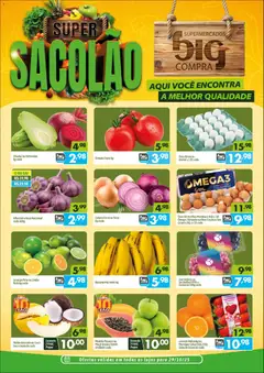 Big Compra - Ofertas Sacolão do big - Pré-Visualização do folheto da loja Big Compra, válido de 29.10.2025