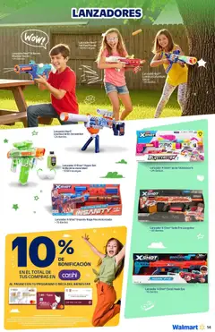 Vista previa de Walmart - Folleto Juguetilandia, nuevo folleto de la tienda, válido en México a partir del 20.09.2025 | Página: 14 | Productos: Banco, Shot