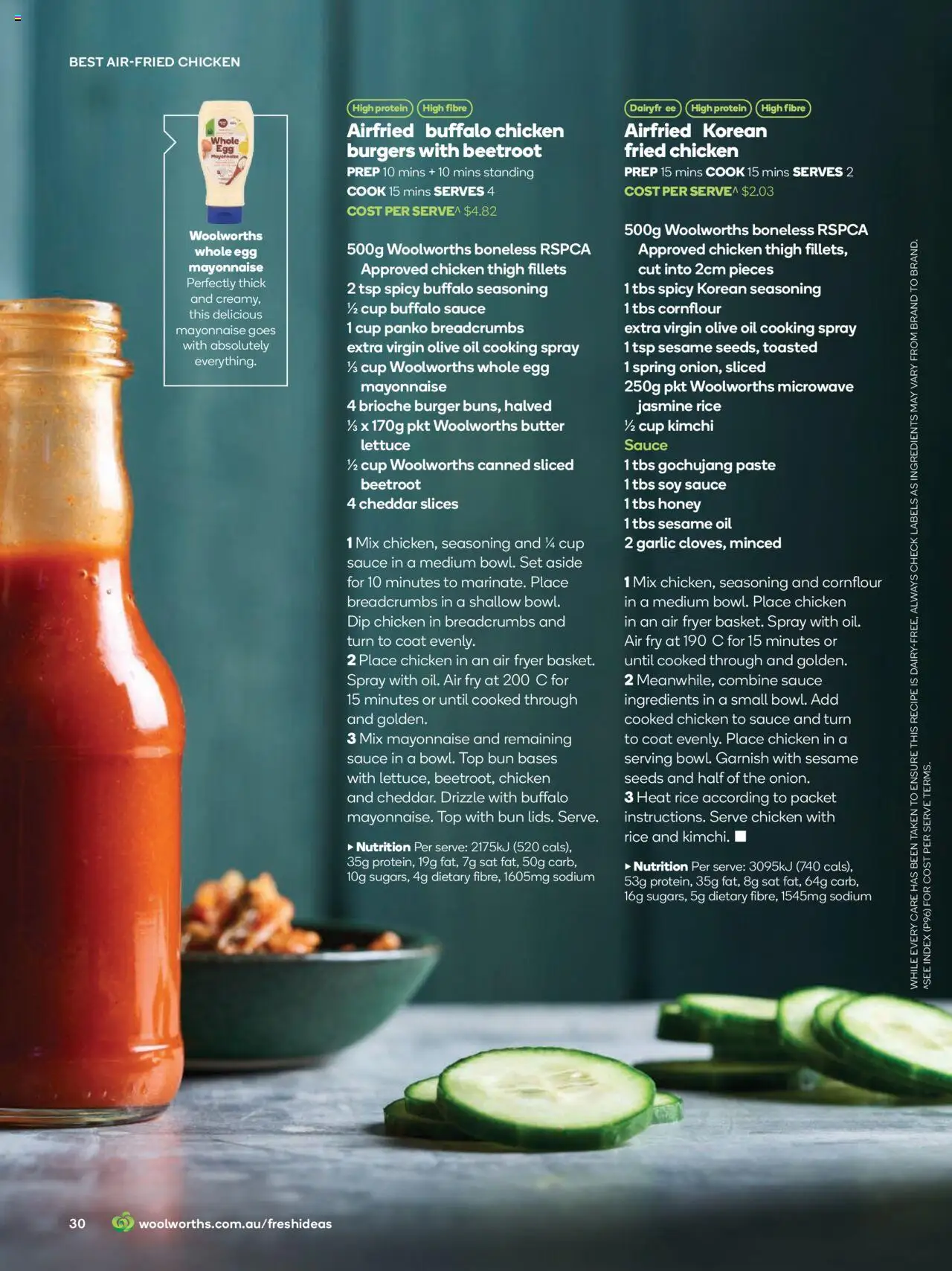 Woolworths catalogue - valid from 01.07.2025 | Page: 30 | Products: Butter, Oil, Lettuce, Garlic