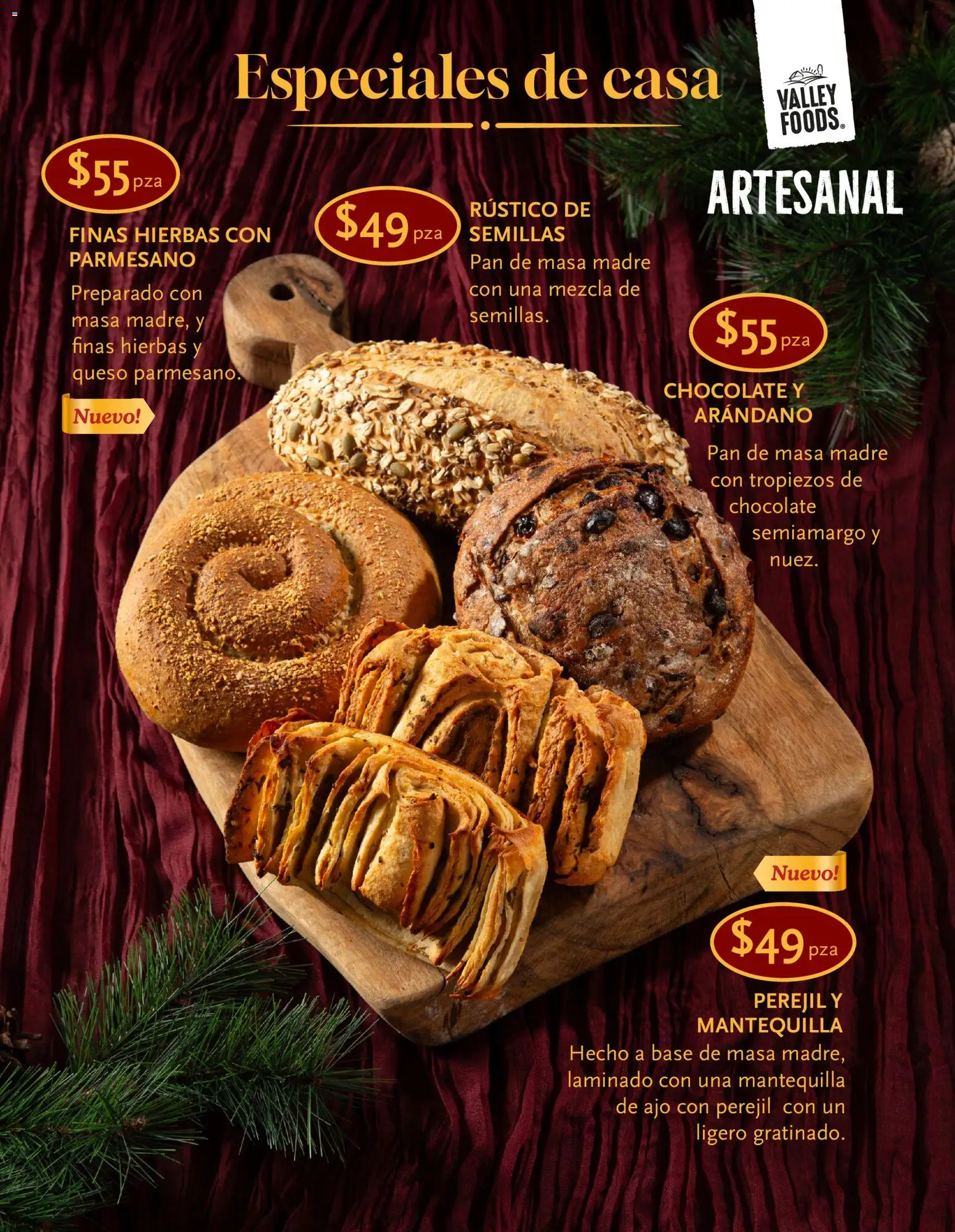 Nuevas ofertas de Soriana válidas en toda la República Mexicana desde el 05.12.2025. ¡Encuentra las mejores ofertas en Soriana - Cenas Navideñas Híper Nacional! | Página: 18 | Productos: Queso, Pan, Chocolate, Perejil