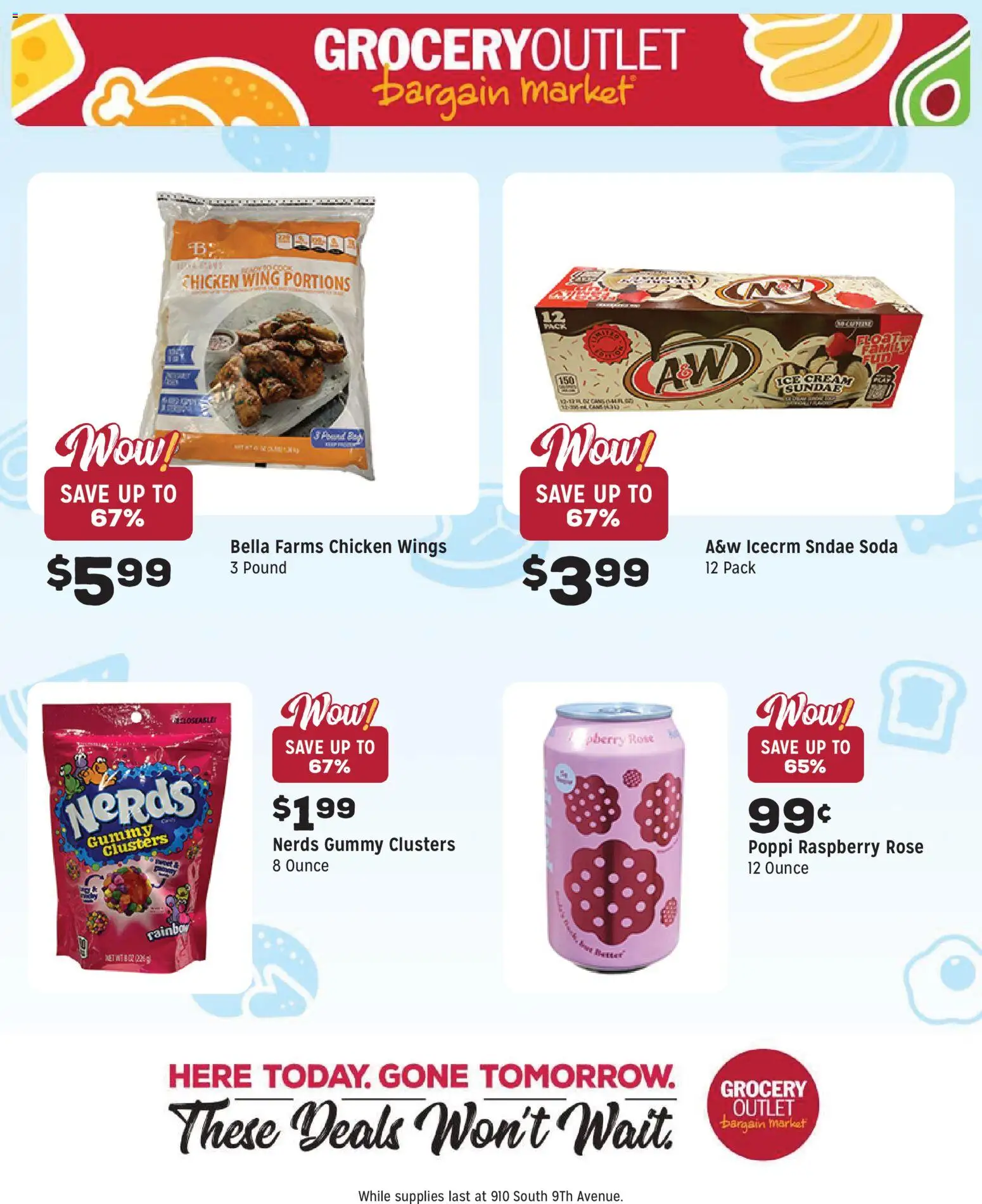 Grocery Outlet Weekly Ad - WA - valid from 19.11.2025 | Page: 10 | Products: Cream, Ice cream, Raspberry