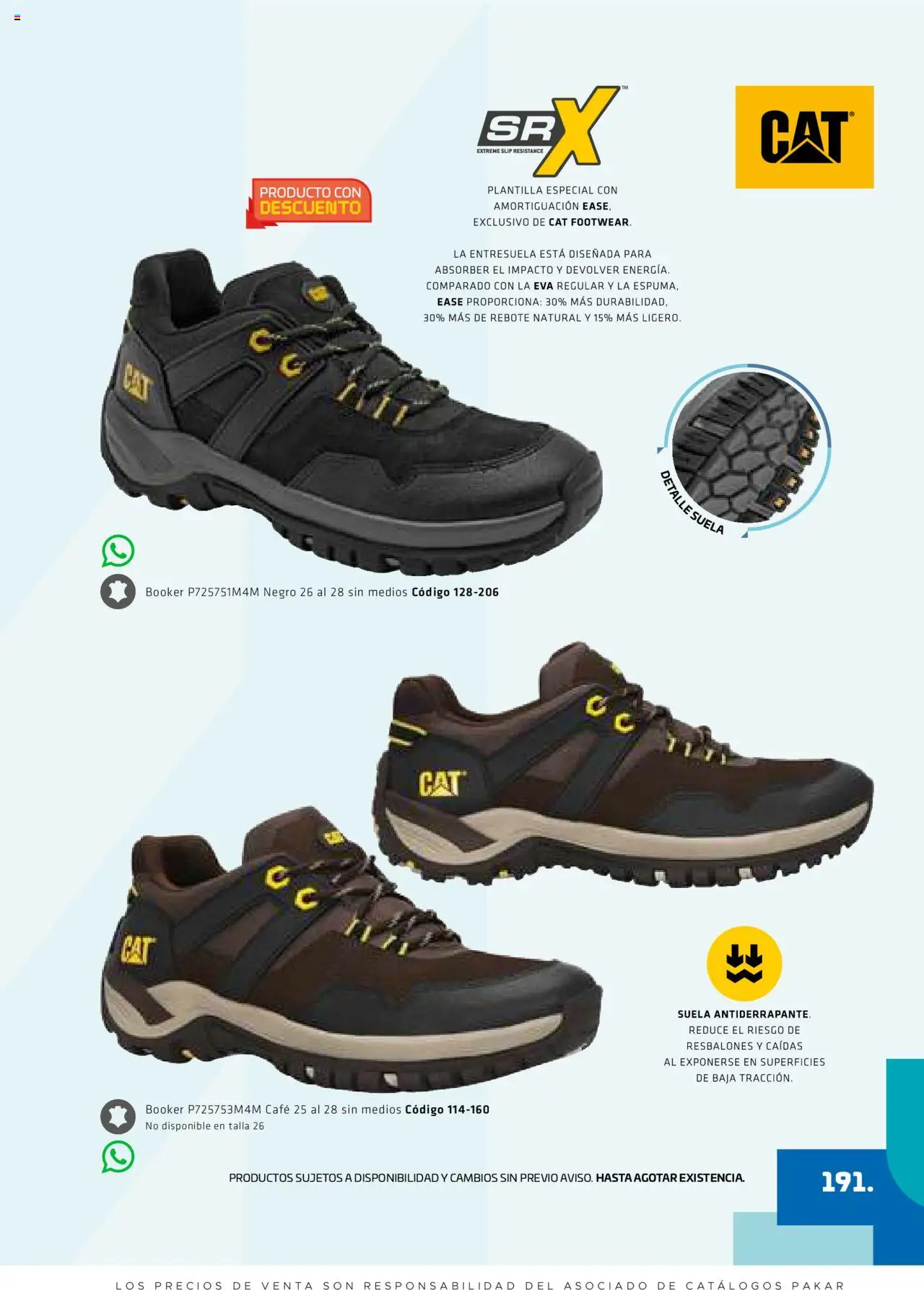 Nuevas ofertas de SC Pakar válidas en toda la República Mexicana desde el 29.08.2025. ¡Encuentra las mejores ofertas en SC Pakar - Catálogo Otoño Men Tomo 2! | Página: 191 | Productos: Café