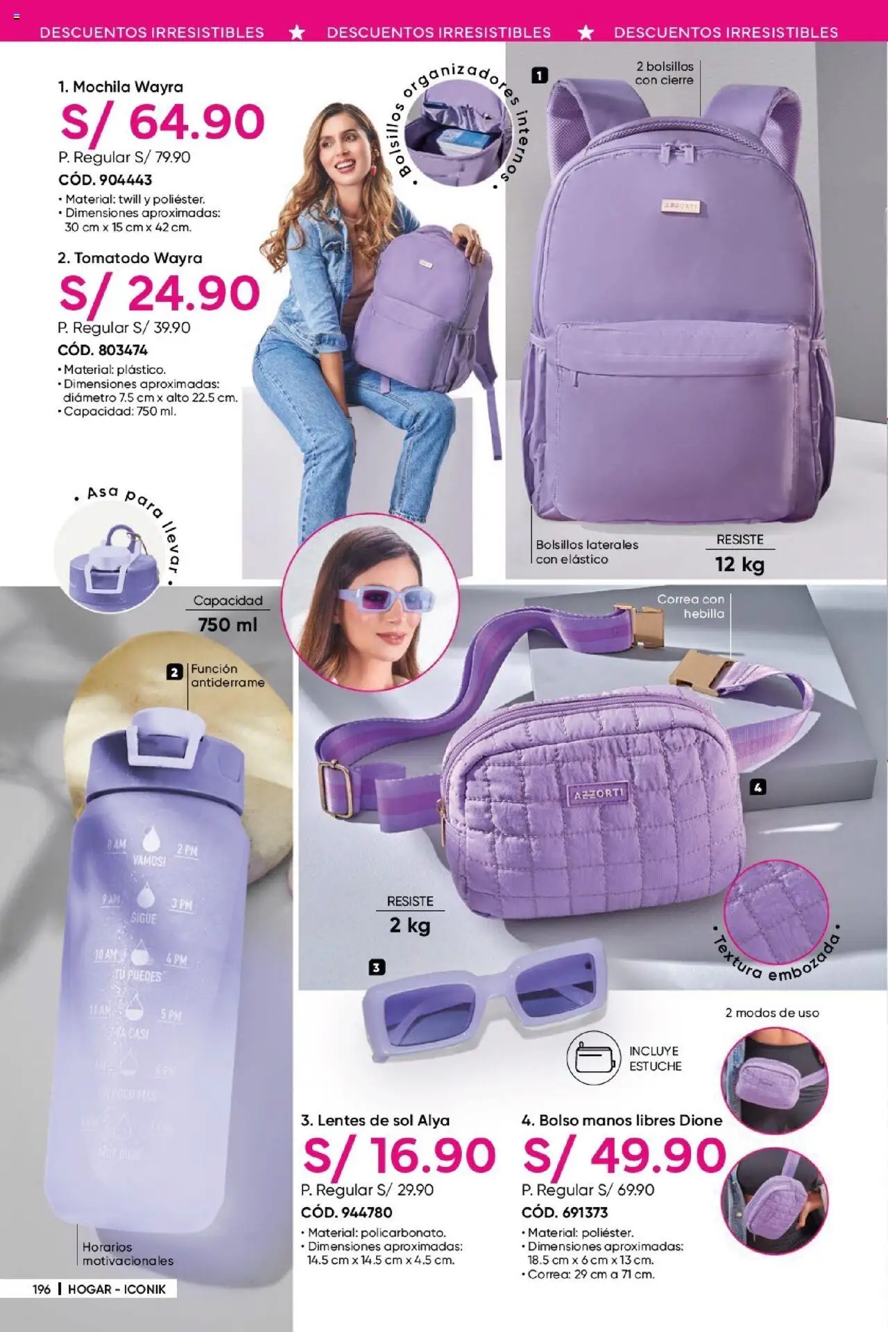 Catálogo Azzorti válido desde 17.06.2025 | Página: 198 | Productos: Bolso, Mochila