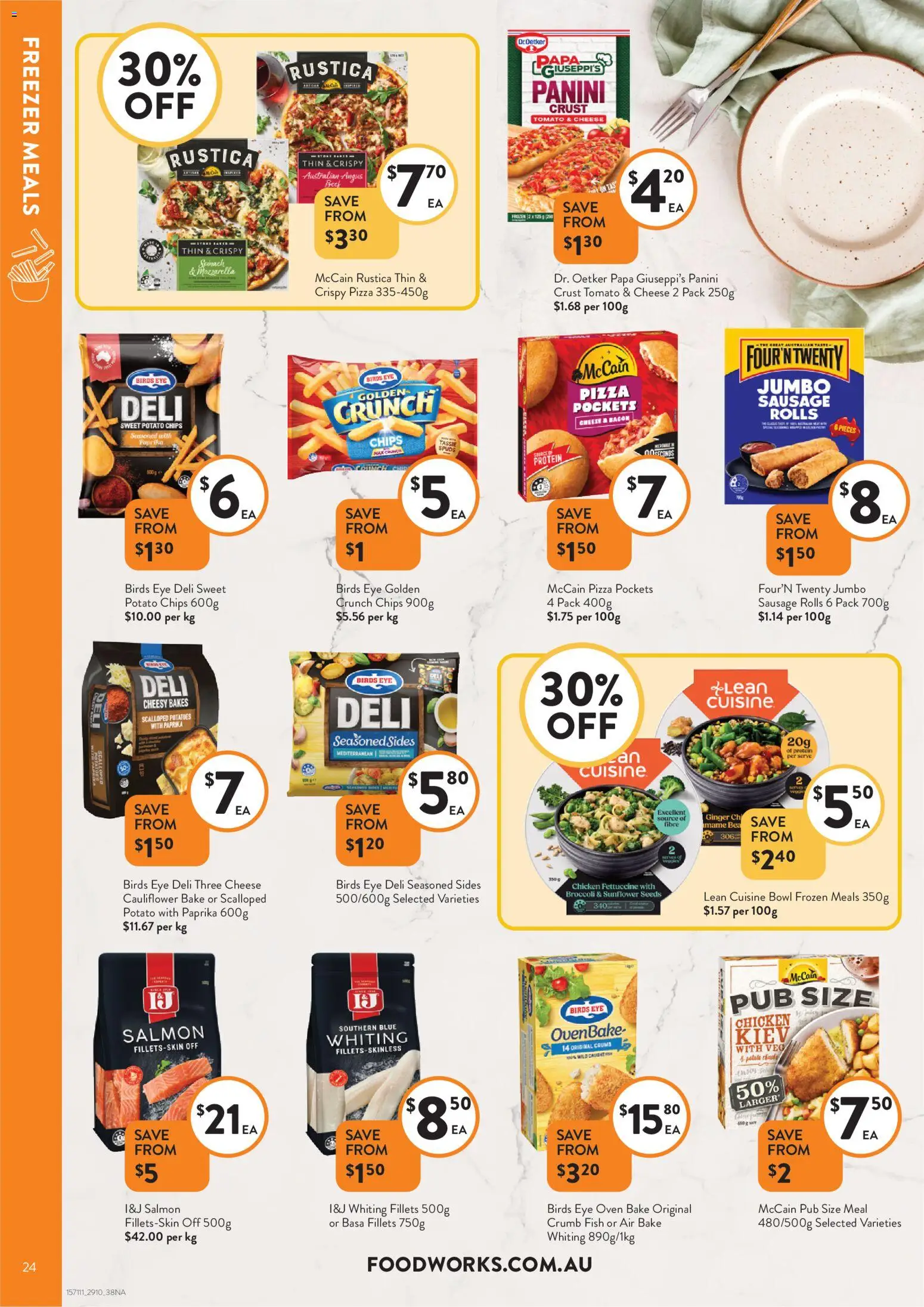 Foodworks catalogue - valid from 29.10.2025 | Page: 24 | Products: Ginger, Seeds, Sausage, Freezer