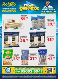 Roldão - Ofertas Especial Pescados - Pré-Visualização do folheto da loja Roldão, válido de 20.02.2026