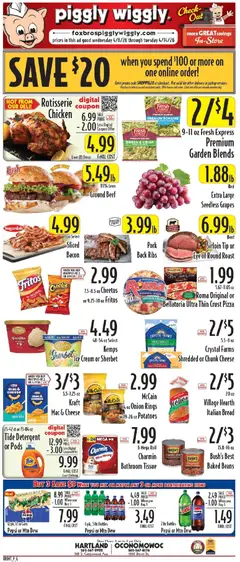 Preview of Piggly Wiggly weekly ads valid from 08.04.2026 | Page: 3
