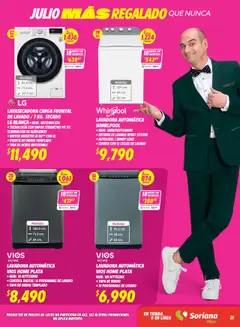 Nuevas ofertas de Soriana válidas en toda la República Mexicana desde el 17.07.2025. ¡Encuentra las mejores ofertas en Soriana - Julio Regalado Híper Nacional! | Página: 25