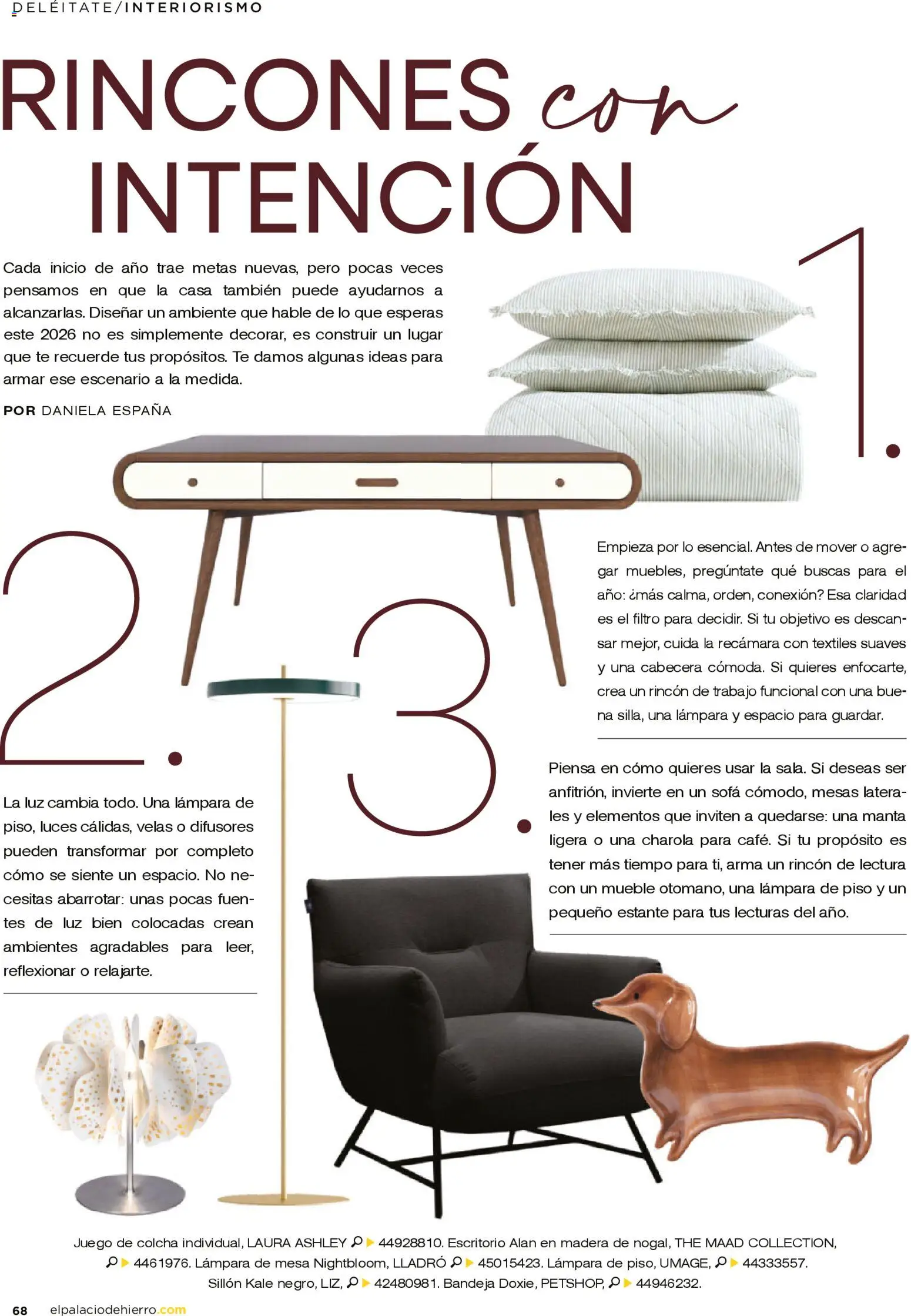 Nuevas ofertas de Palacio De Hierro válidas en toda la República Mexicana desde el 26.12.2025. ¡Encuentra las mejores ofertas en Palacio De Hierro catálogo! | Página: 70 | Productos: Bandeja, Sofá, Juego, Lámpara