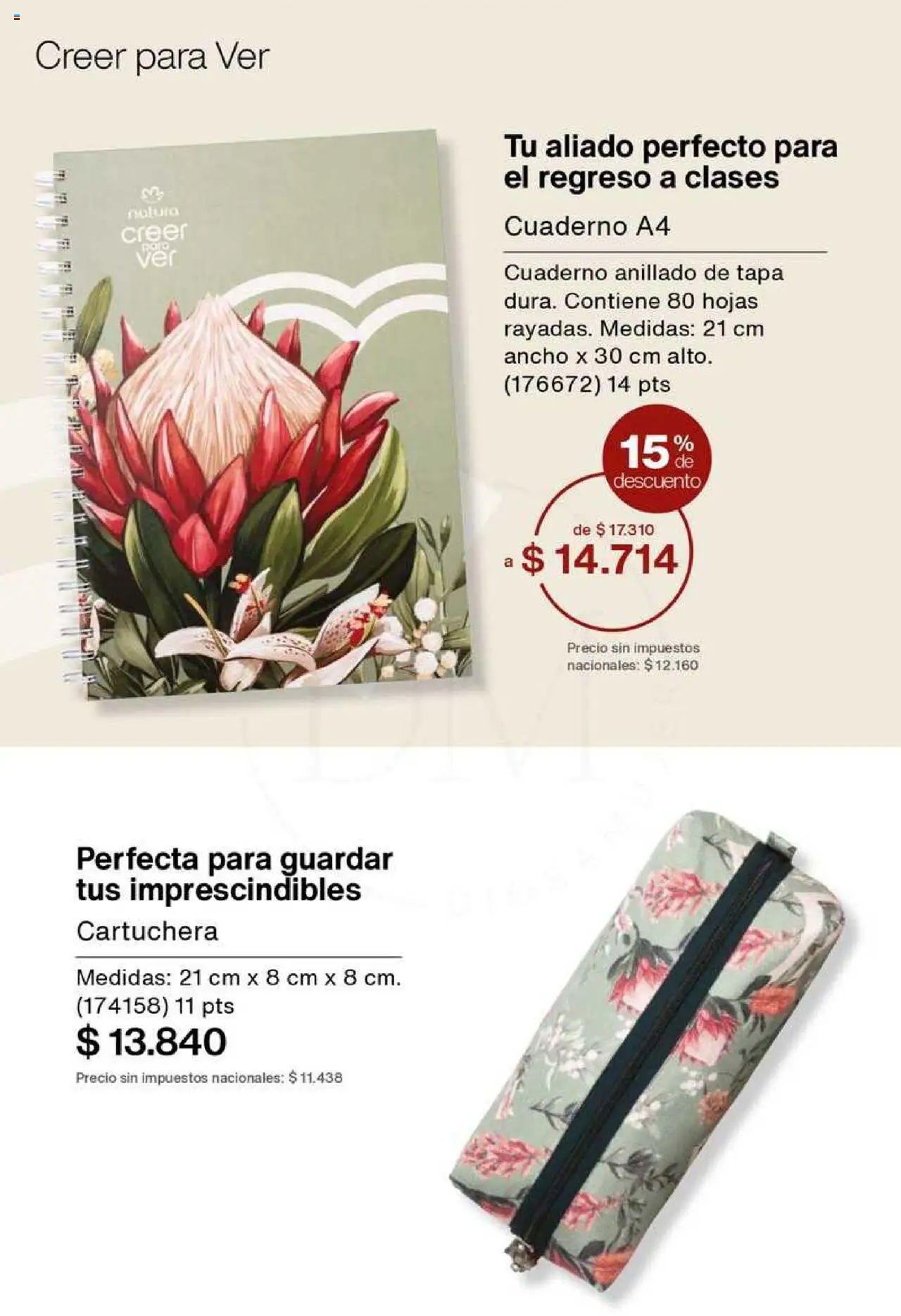 Catálogo Natura Ciclo 8 │ válido desde el 03.06.2025 | Página: 233 | Productos: Cuaderno