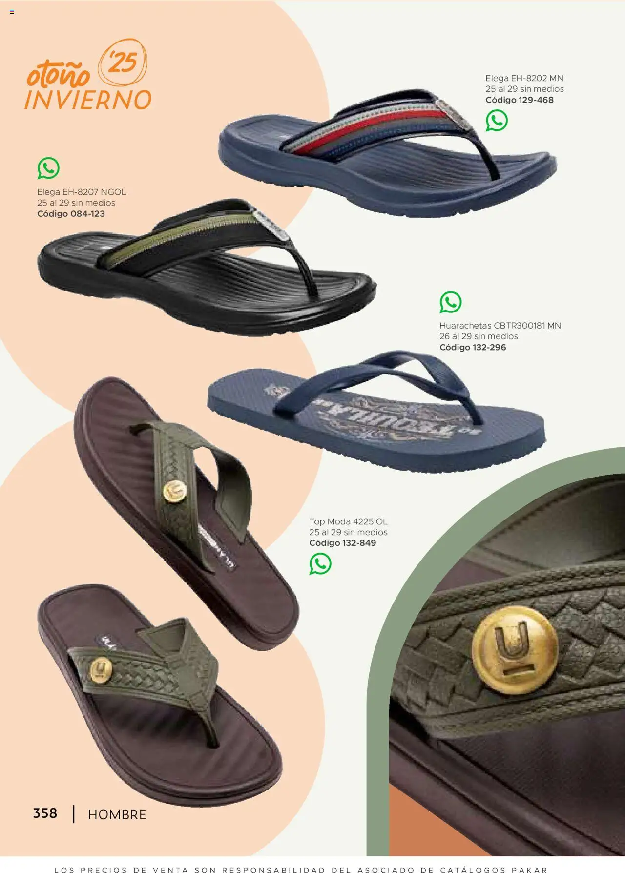 Nuevas ofertas de SC Pakar válidas en toda la República Mexicana desde el 24.07.2025. ¡Encuentra las mejores ofertas en SC Pakar - Catálogo Hombre otoño / invierno! | Página: 358 | Productos: Top