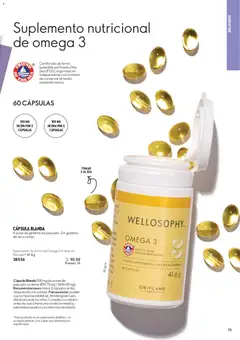 Vista previa de folleto Oriflame catálogo - Campaña 5 de la Oriflame válido desde 28.03.2026 | Página: 95 | Productos: Aceite, Pescado