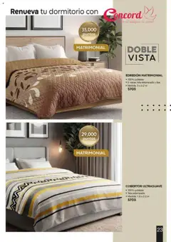 Nuevas ofertas de Fuller válidas en toda la República Mexicana desde el 13.06.2025. ¡Encuentra las mejores ofertas en COBERTOR ULTRASUAVE, 100% poliéster, Tela estampada, Medida: 1.8 x 2.2 m! | Página: 23 | Productos: Cobertor