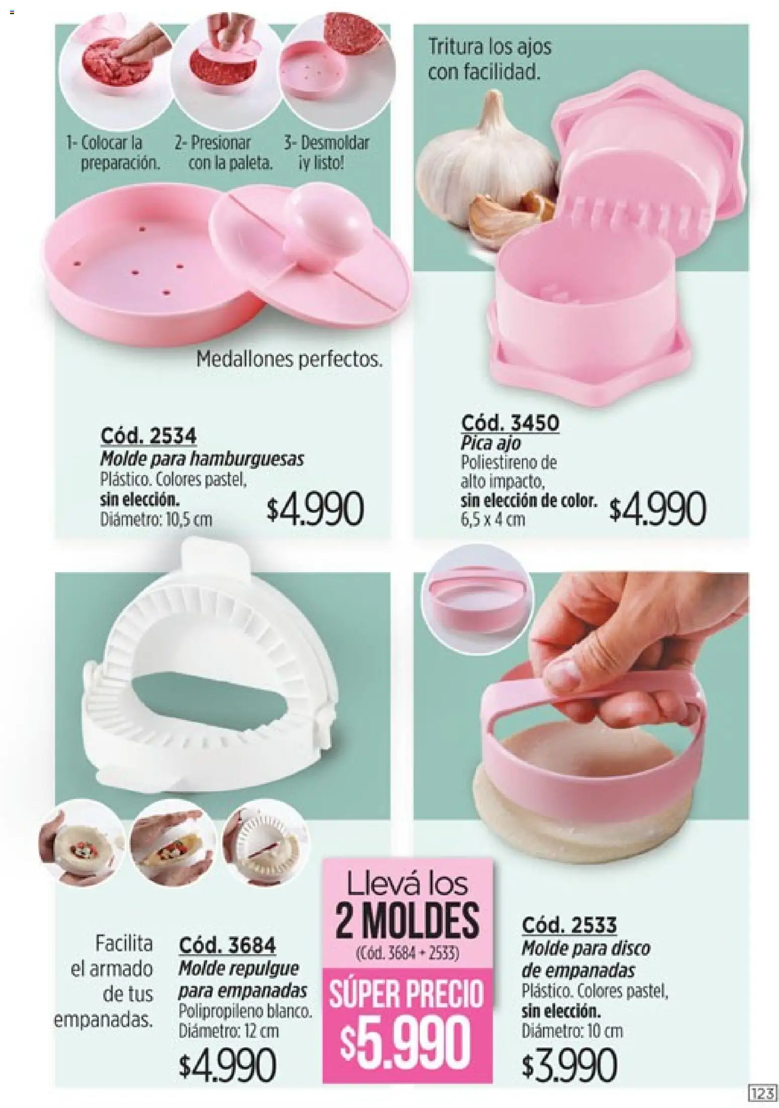 modil - Campaña 7 │ válido desde el 20.03.2026 | Página: 123 | Productos: Disco, Molde, Ajo