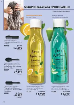 Oriflame - Catálogo │ válido desde el 13.09.2025 | Página: 110 | Productos: Lima, Peine, Shampoo, Aceite