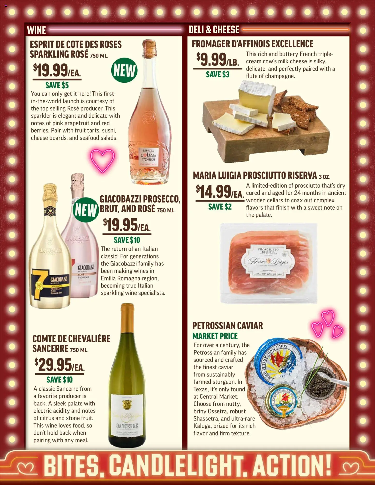 Central Market Weekly Ad - valid from 11.02.2026 | Page: 7 | Products: Milk, Wine, Cream, Grapefruit