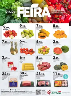 Zaffari ofertas Dia de Feira - SP - Pré-Visualização do folheto da loja Zaffari, válido de 17.03.2026