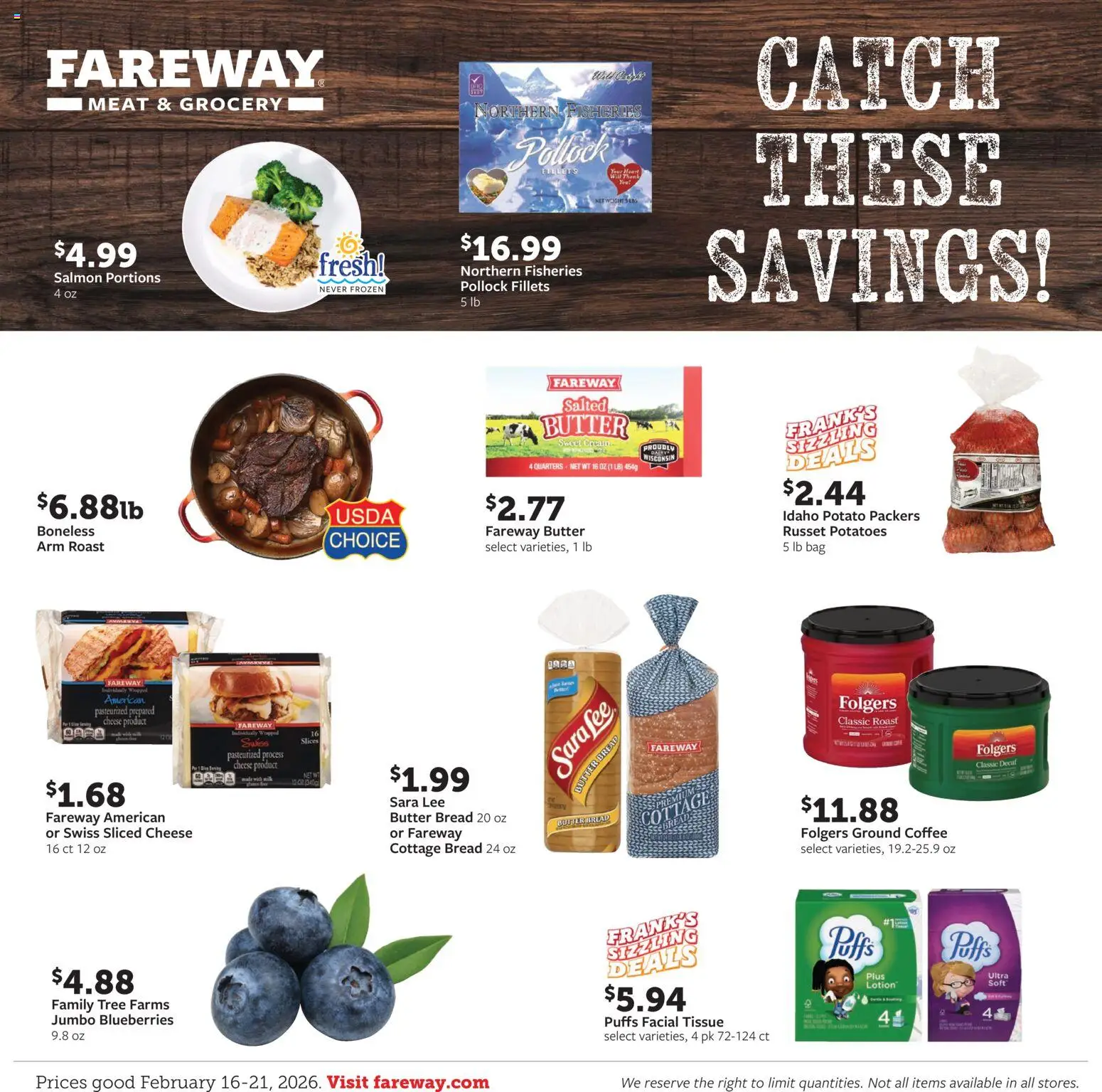 Fareway Weekly Ad - valid from 16.02.2026 | Page: 1