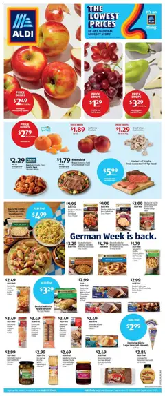 Preview of Aldi weekly ads valid from 17.09.2025
