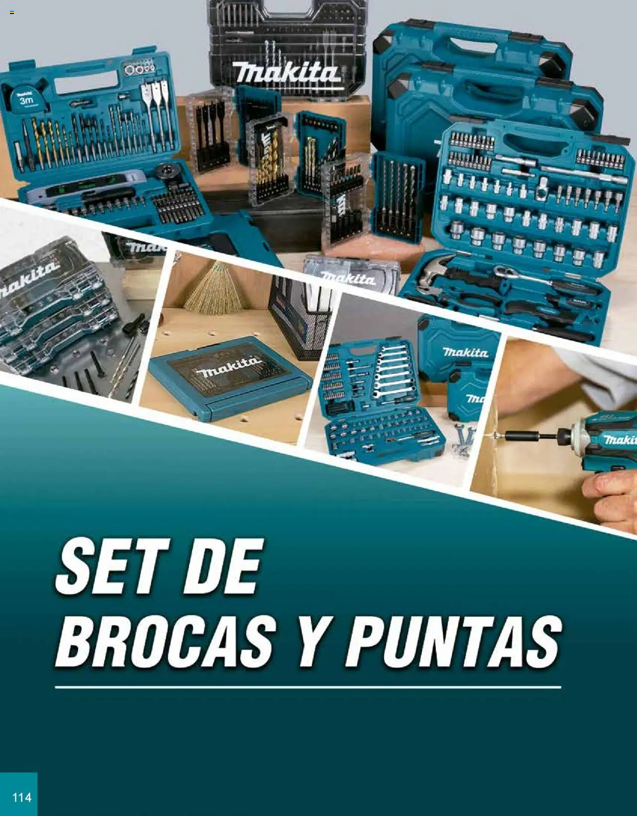 Nuevas ofertas de Makita válidas en toda la República Mexicana desde el 08.07.2024. ¡Encuentra las mejores ofertas en Makita catálogo Accesorios! | Página: 114