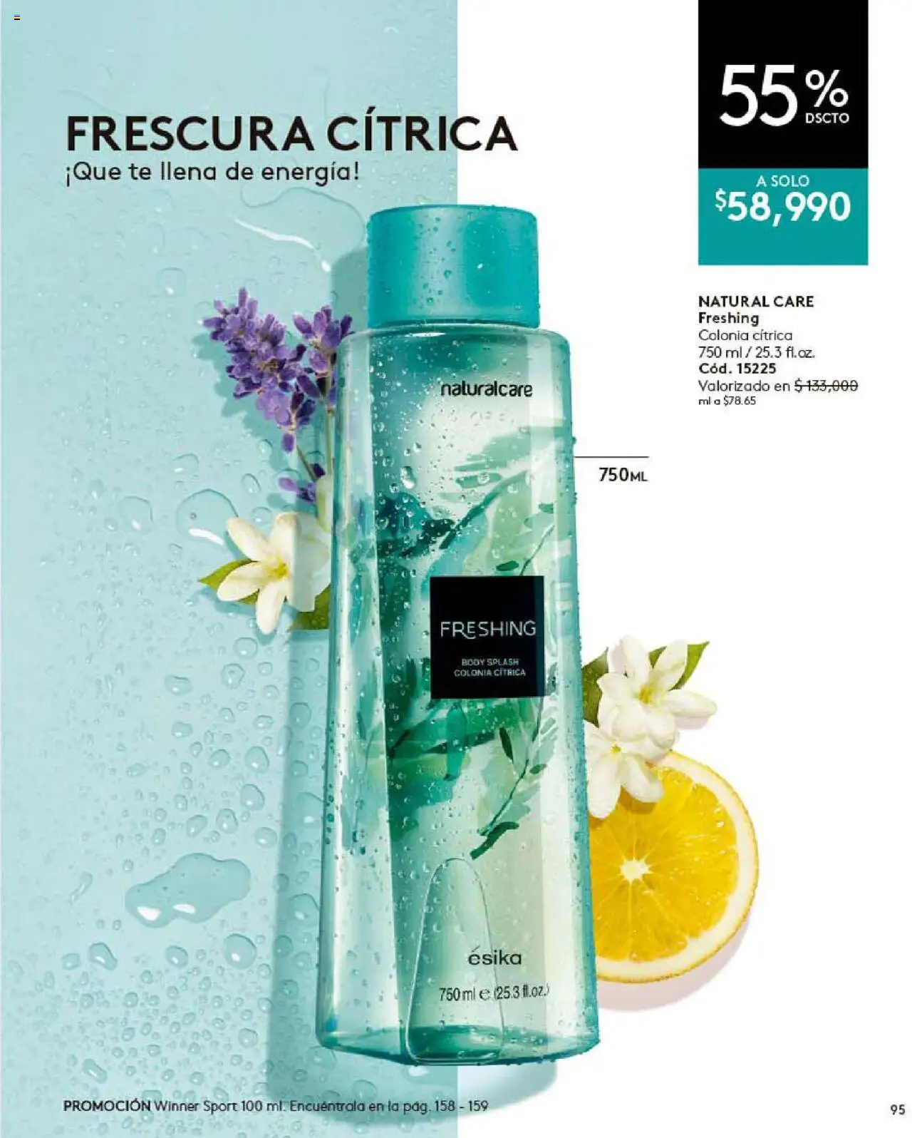 Ésika revista - valida desde el 24.09.2025 | Página: 95 | Productos: Té, Body