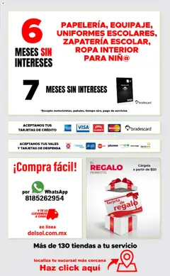 Nuevas ofertas de Del Sol y Woolworth válidas en toda la República Mexicana desde el 24.07.2025. ¡Encuentra las mejores ofertas en Del Sol y Woolworth - Catálogo Llegó el Baratón! | Página: 16