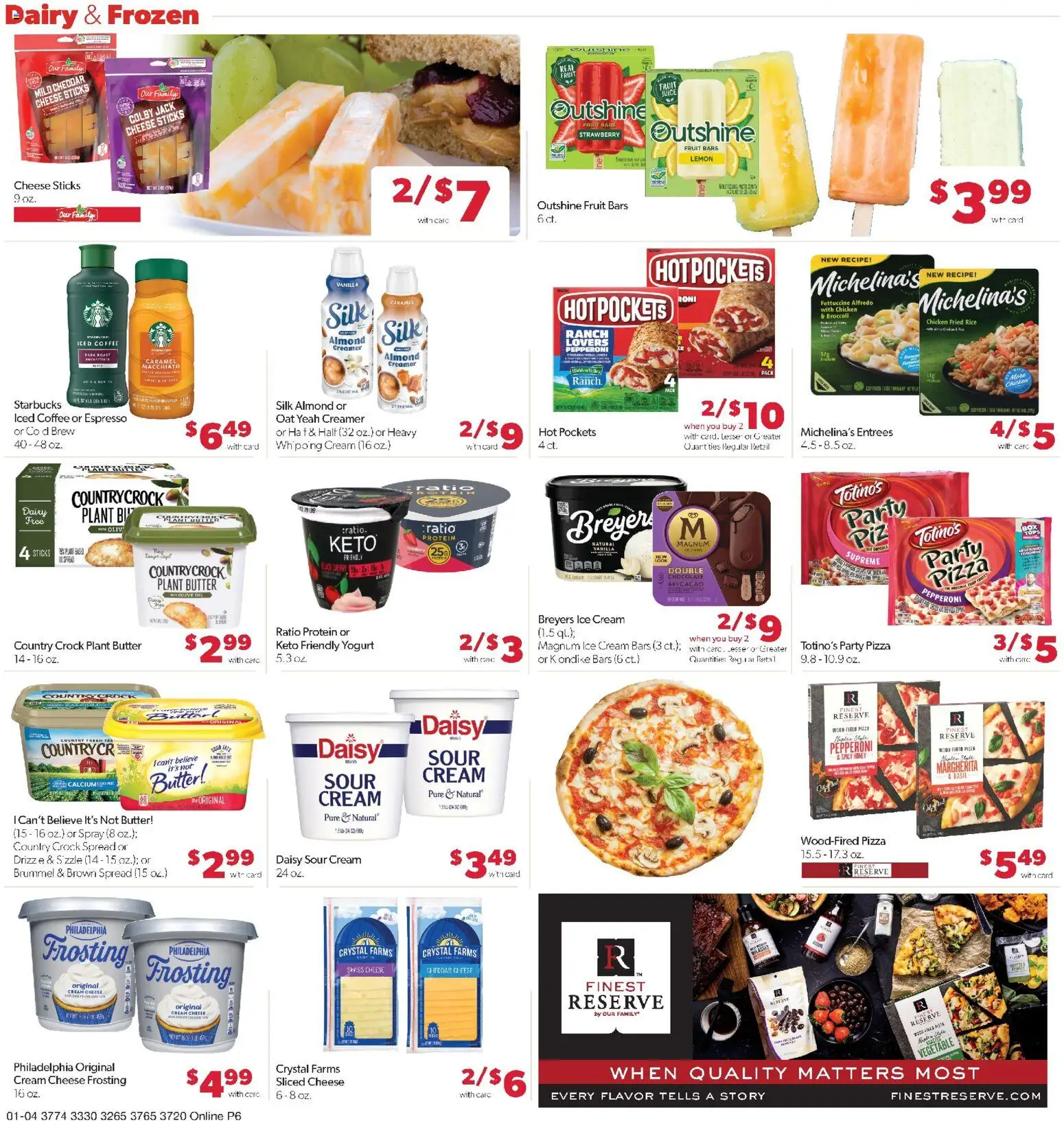 Family Fare Weekly Ad - IA - valid from 04.01.2026 | Page: 10 | Products: Coffee, Chocolate, Pizza, Rice