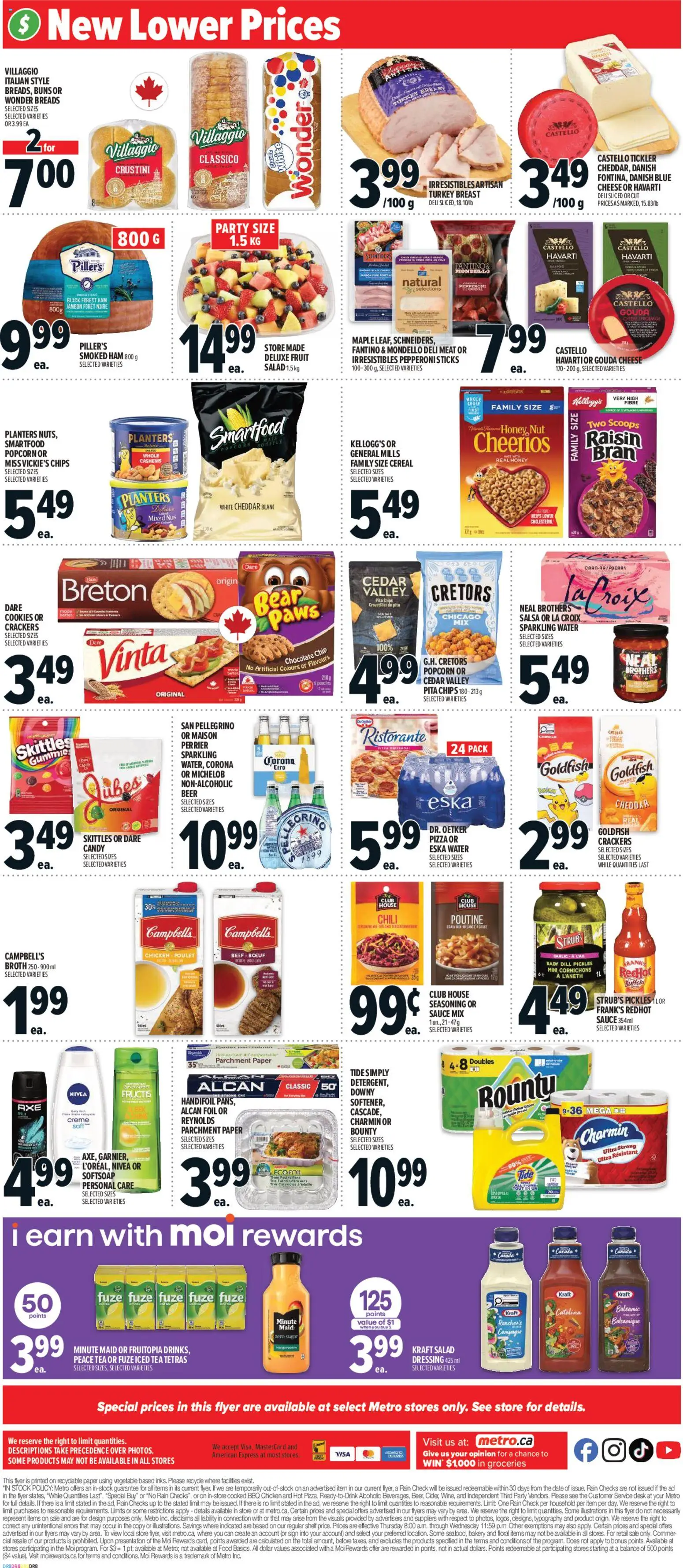 Metro flyer valid from 26.03.2026 | Page: 5 | Products: Chips, Nuts, Ham, Chicken