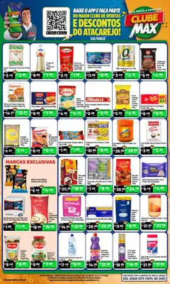 Max Atacadista - Ofertas Clube Max - Pré-Visualização do folheto da loja Max Atacadista, válido de 03.11.2025