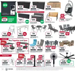 Preview of Stratco Catalogue QLD - valid from 12.12.2025 | Page: 8 | Products: Chair, Blinds, Box, Fan