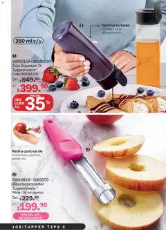 Vista previa de Tupperware catálogo, nuevo folleto de la tienda, válido en México a partir del 20.04.2026 | Página: 108