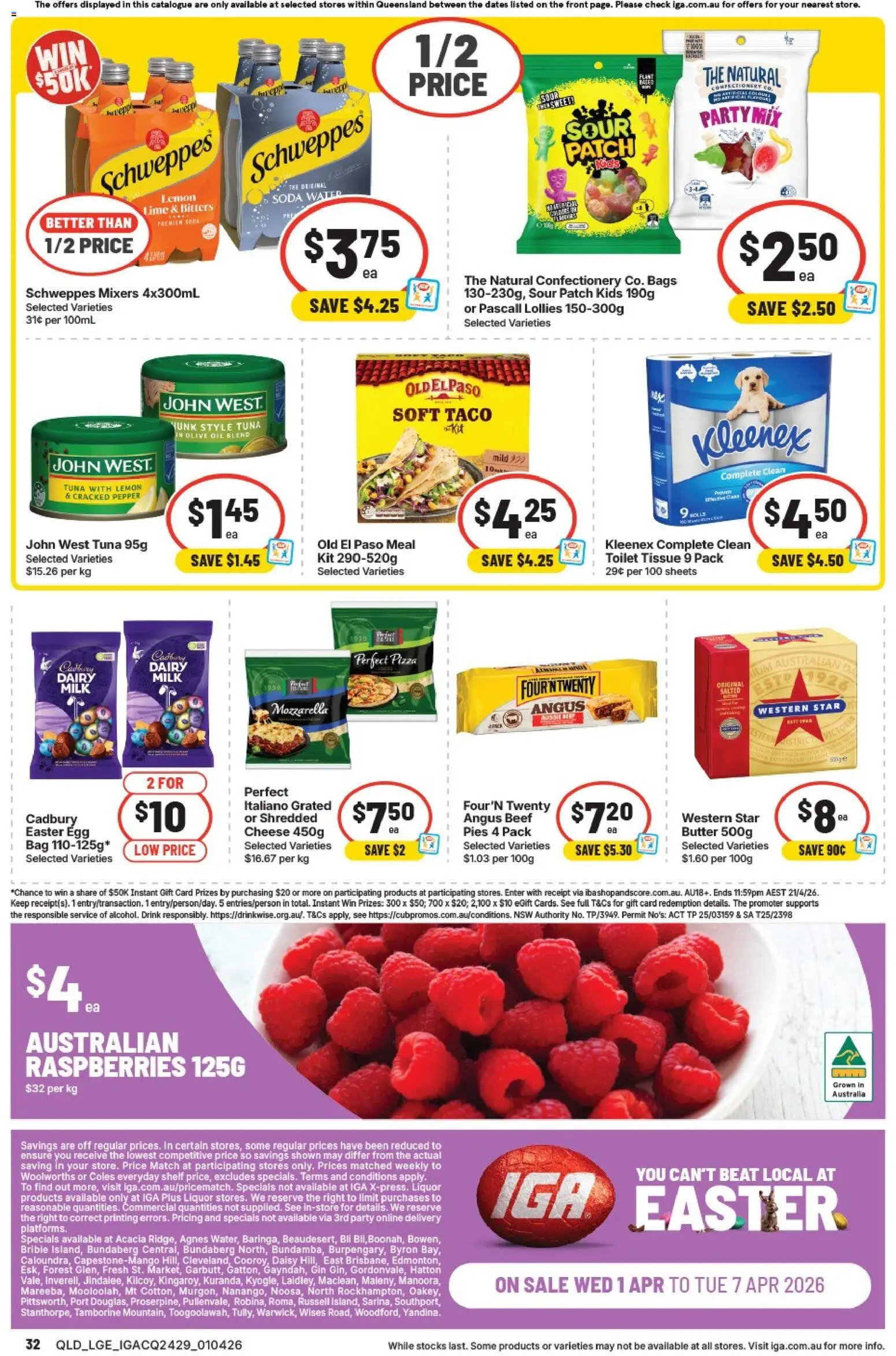 IGA catalogue - valid from 01.04.2026 | Page: 35 | Products: Shelf, Milk, Beef, Lollies