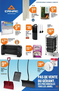 Preview of Canac weekly flyer from shop Canac valid from 15.01.2026