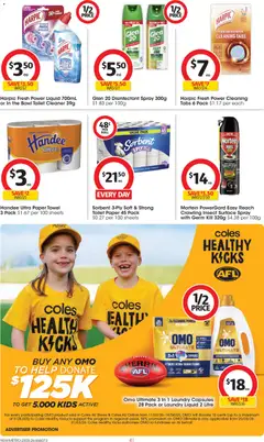 Preview of Coles catalogue  - valid from 25.03.2026 | Page: 41