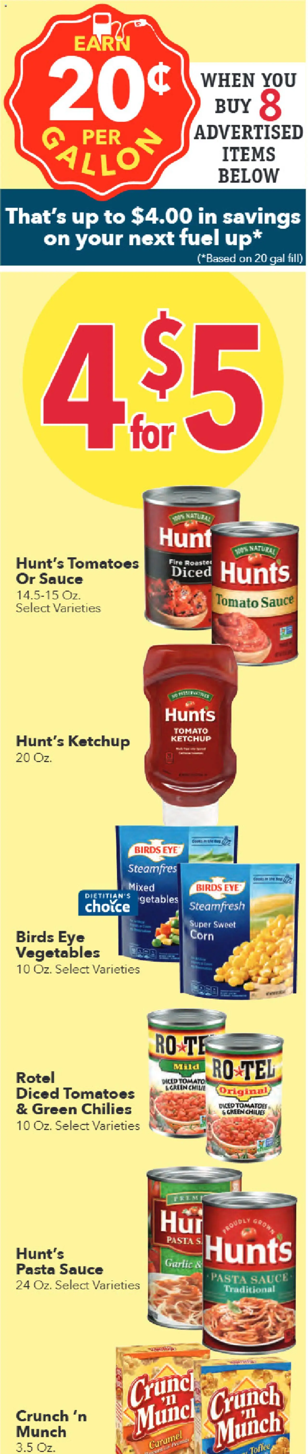 Coborn's Weekly Ad - valid from 27.07.2025 | Page: 5 | Products: Tomatoes, Pasta, Ketchup, Garlic