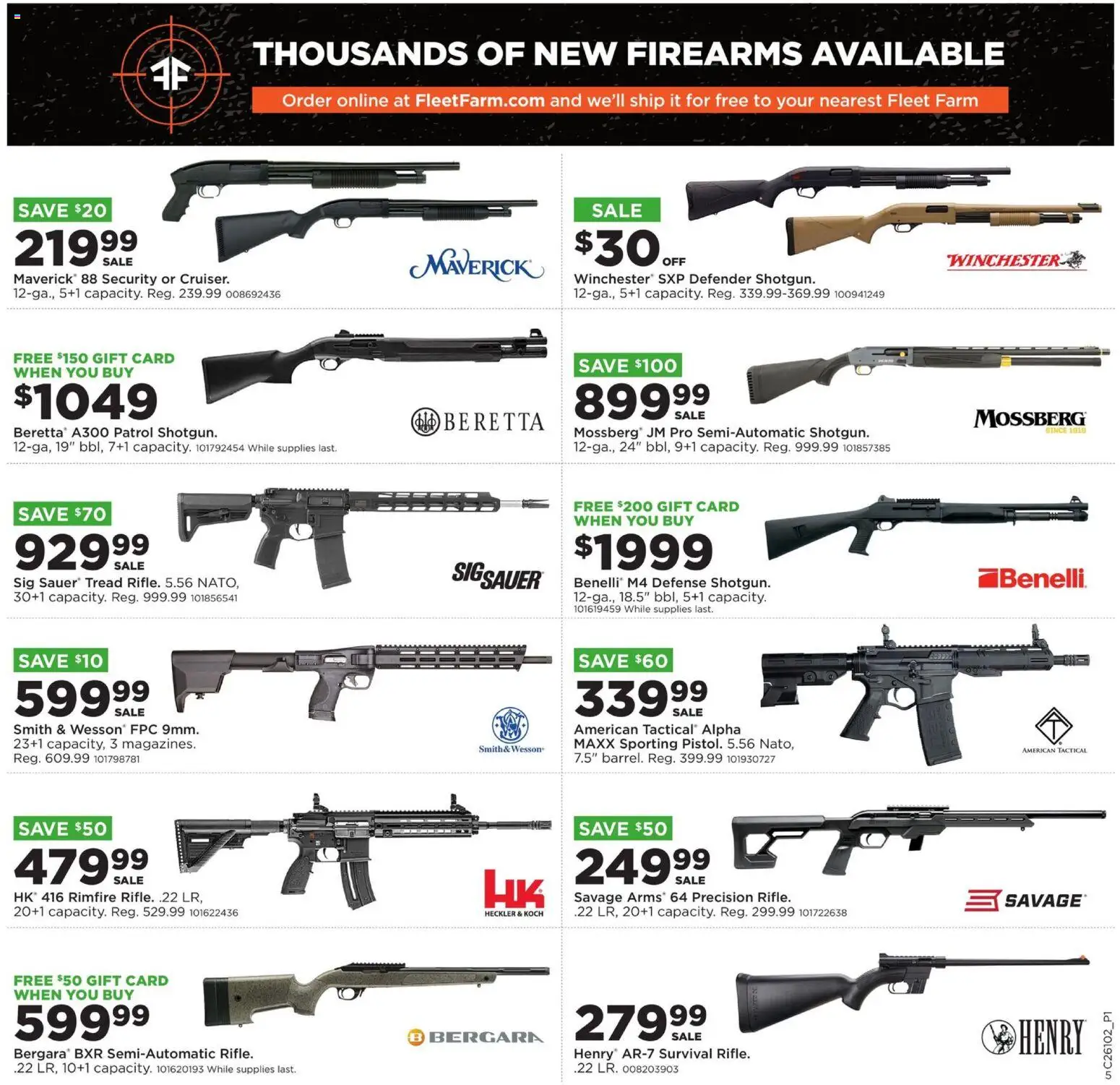 Mills Fleet Farm Range Ready - valid from 02.03.2026 | Page: 5 | Products: Rimfire
