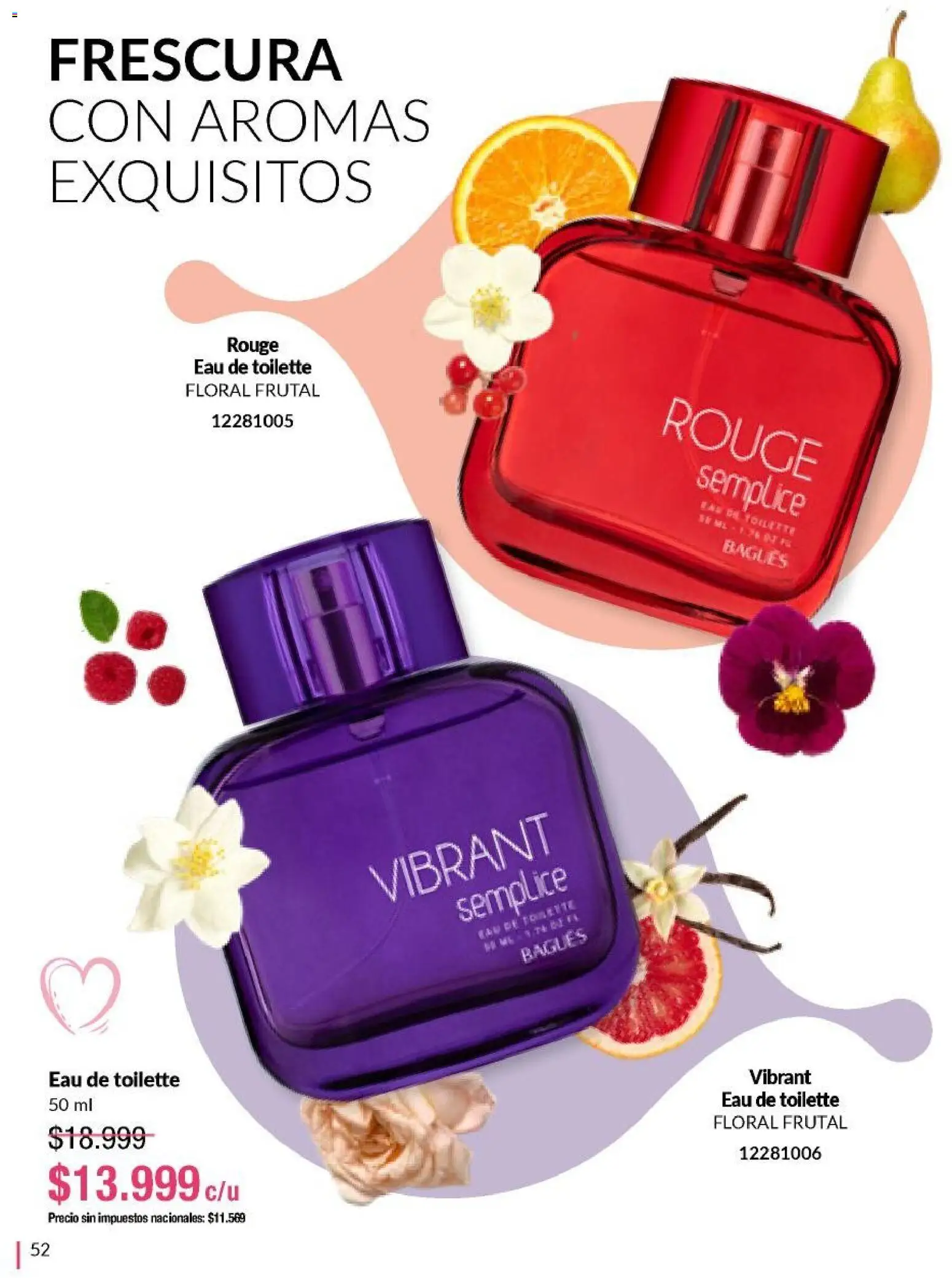Bagués - Catálogo │ válido desde el 12.01.2026 | Página: 52 | Productos: Eau de toilette