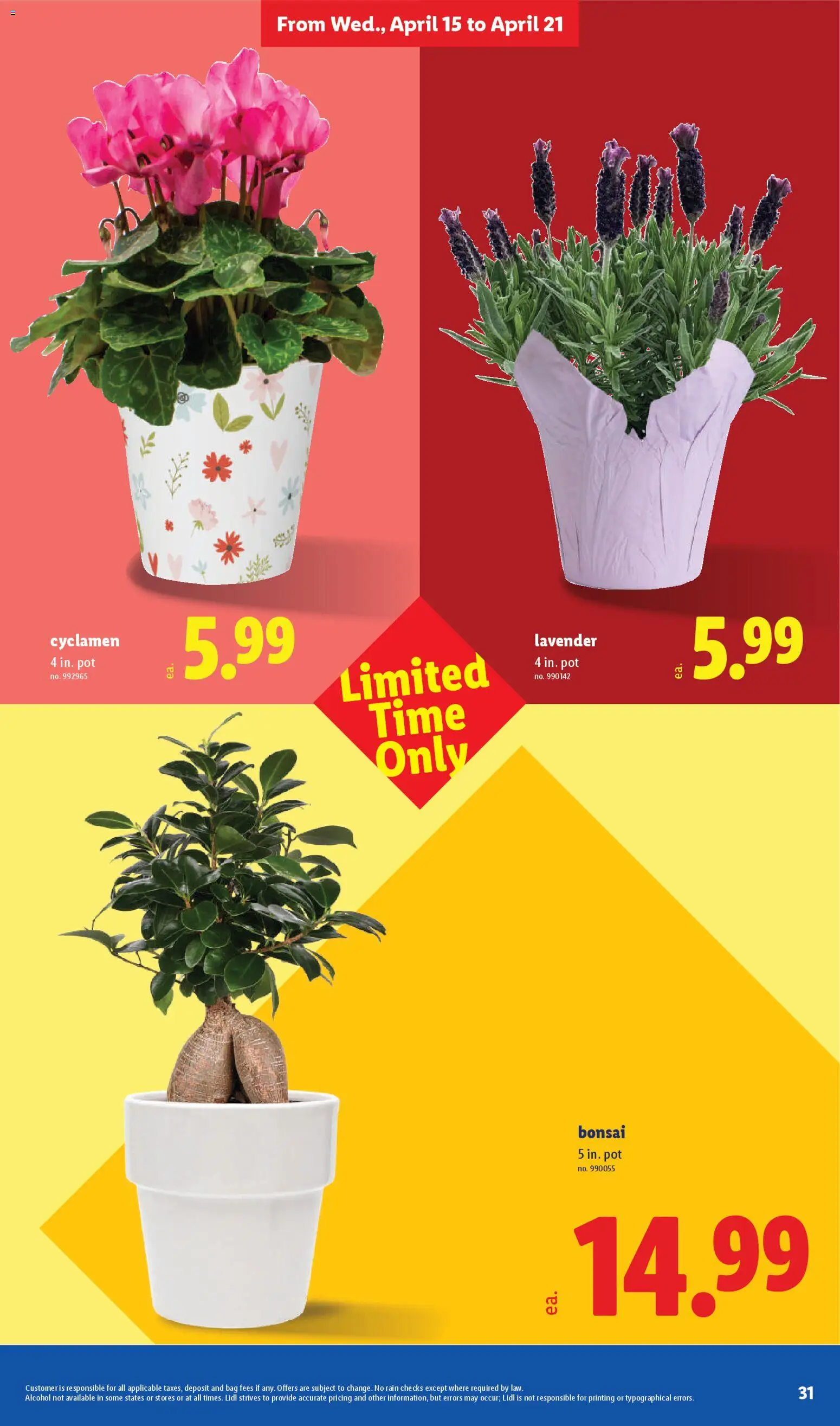 Lidl Weekly Ad - valid from 15.04.2026 | Page: 31 | Products: Bag