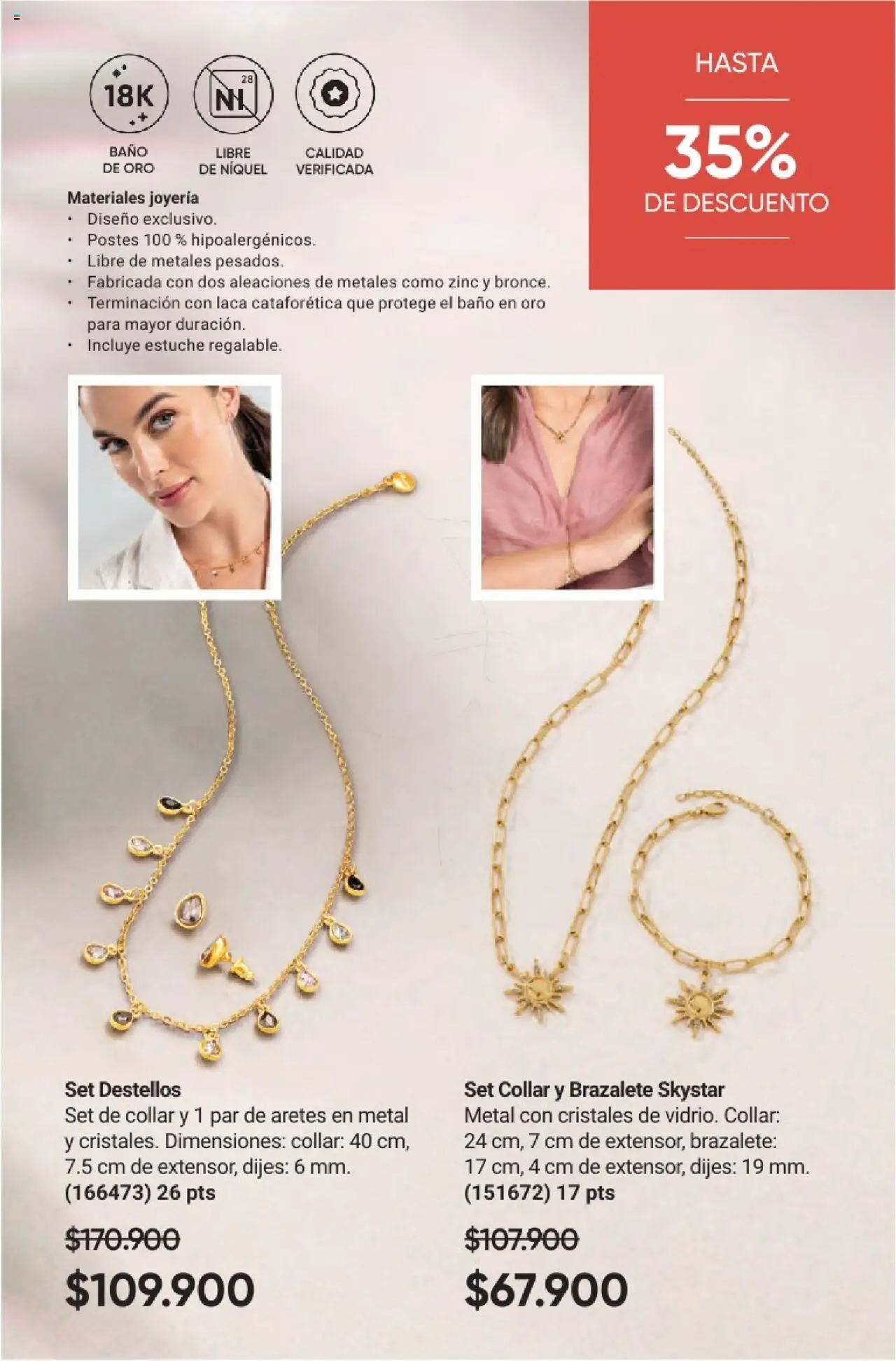 Avon revista - valida desde el 18.06.2025 | Página: 62 | Productos: Estuche, Aretes, Brazalete, Baño