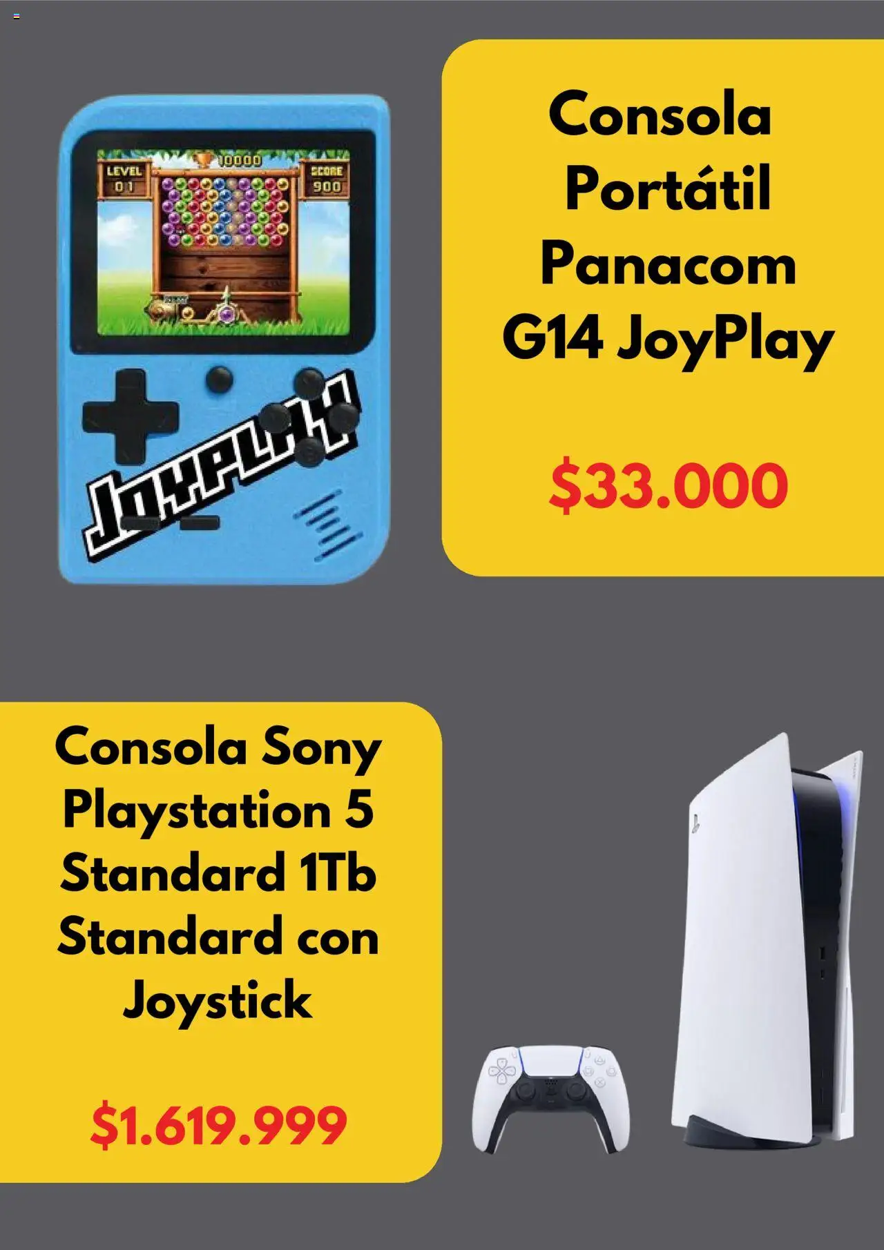 Garbarino catálogo │ válido desde el 14.09.2025 | Página: 4 | Productos: Joystick