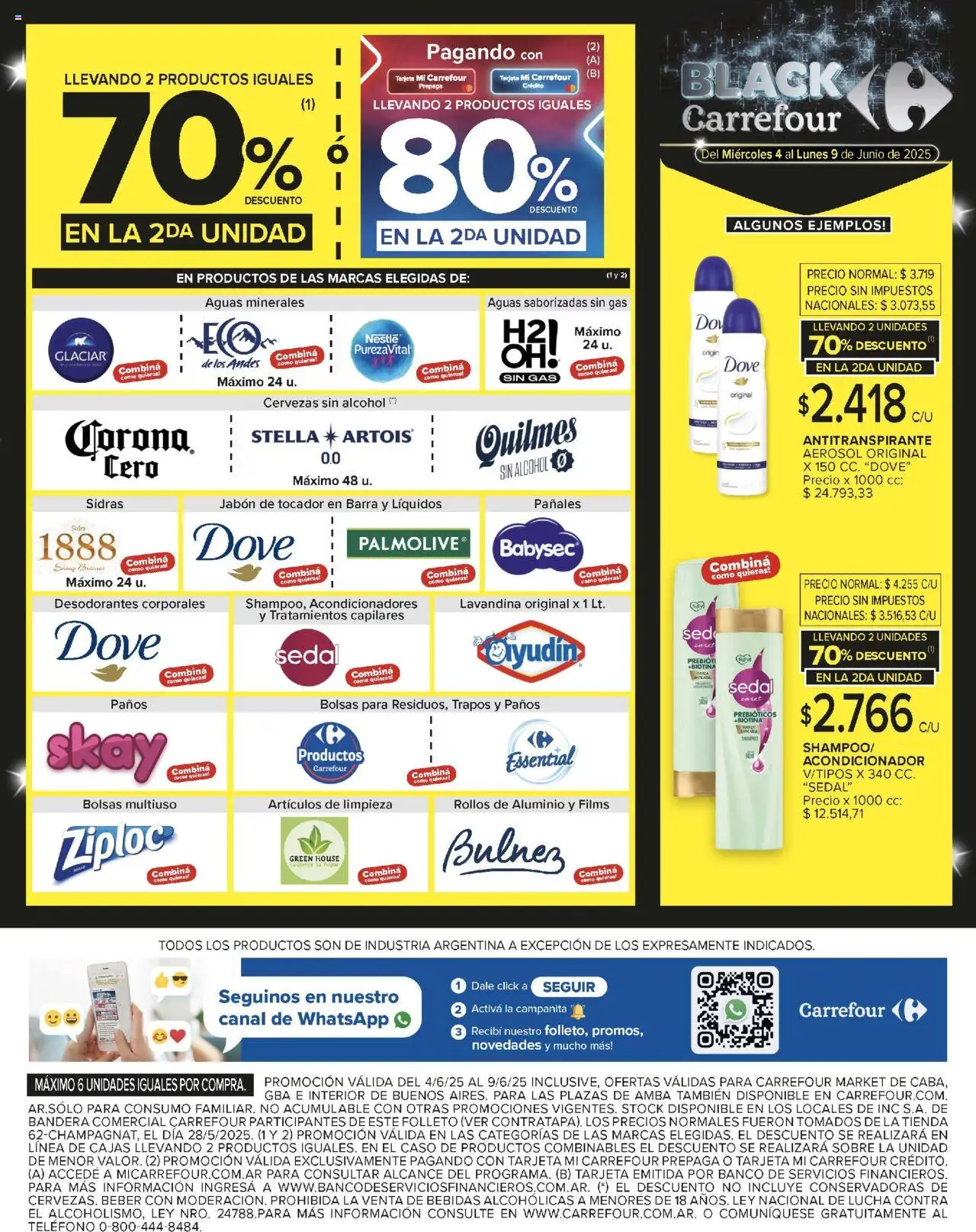 Carrefour Market catálogo │ válido desde el 04.06.2025 | Página: 7 | Productos: Banco, Sobre, Jabón, Antitranspirante
