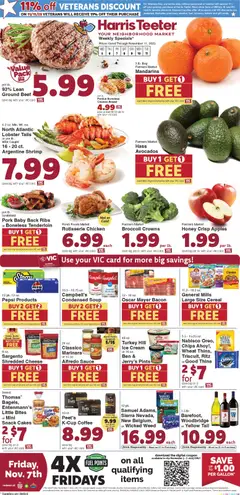 Preview of Harris Teeter weekly ads valid from 05.11.2025