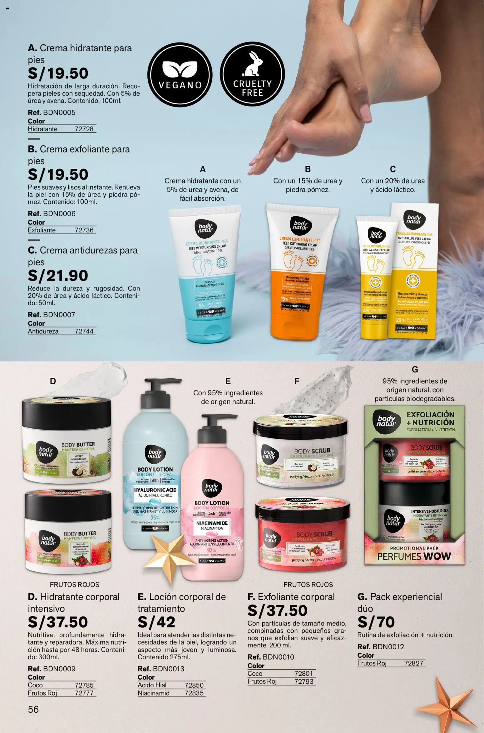 Catálogo Leonisa válido desde 05.12.2025 | Página: 56 | Productos: Exfoliante, Aceite, Crema