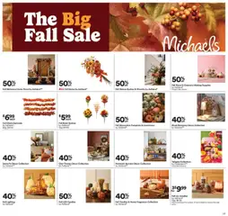 Preview of Michaels weekly ads valid from 31.08.2025