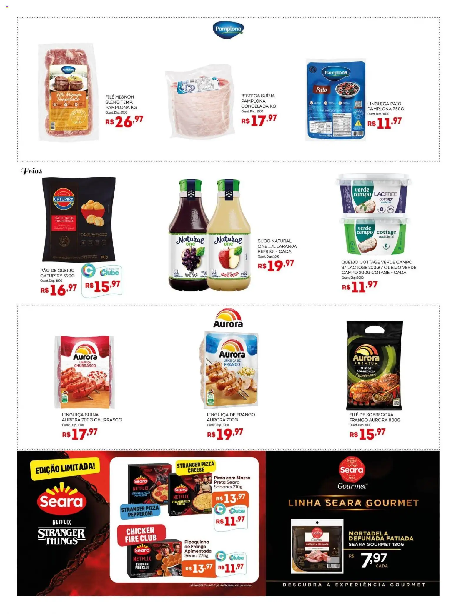 Bistek Supermercados Folheto - válido de 17.12.2025 | Página: 12 | Produtos: Linguiça, Filé mignon, Pão, Frango