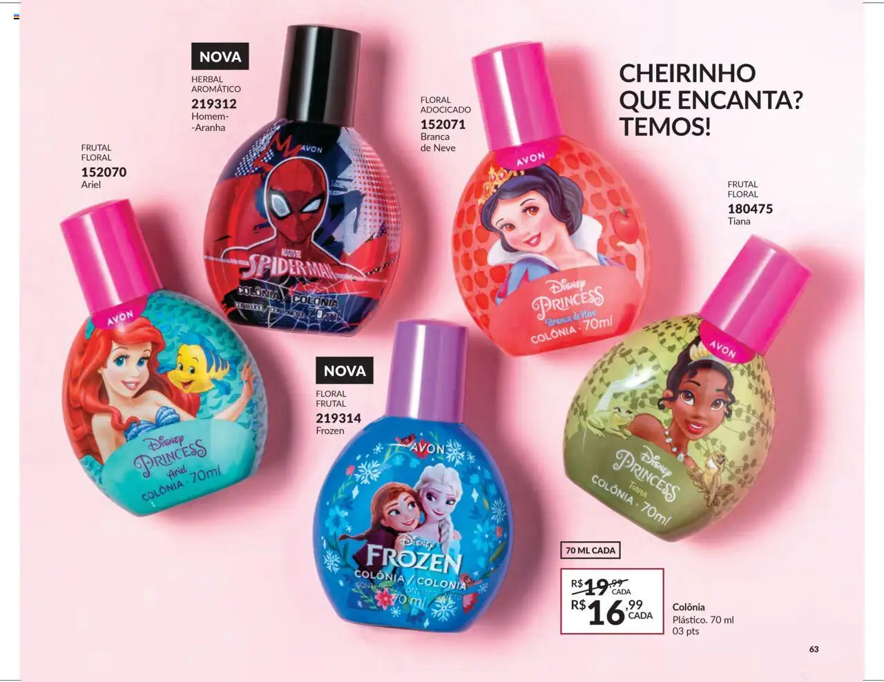 Avon Folheto - válido de 07.10.2025 | Página: 63 | Produtos: Ariel