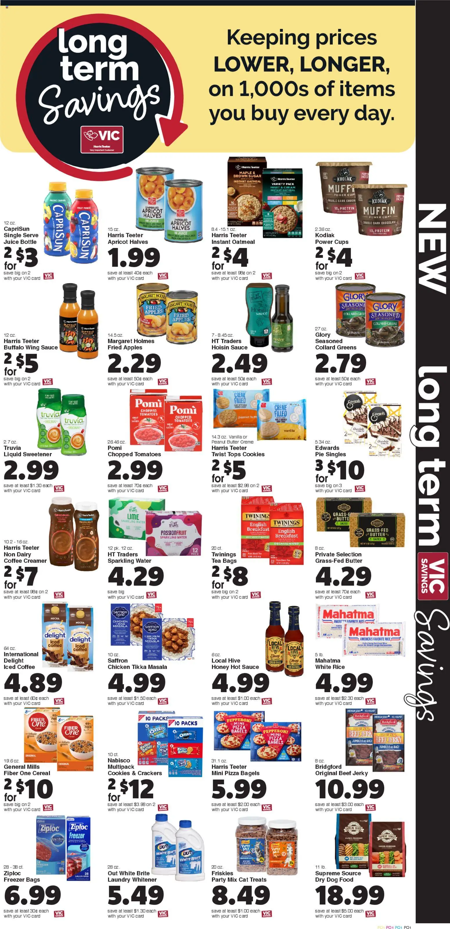Harris Teeter Weekly Ad - SC - valid from 25.03.2026 | Page: 9 | Products: Coffee, Chocolate, Rice, Tea