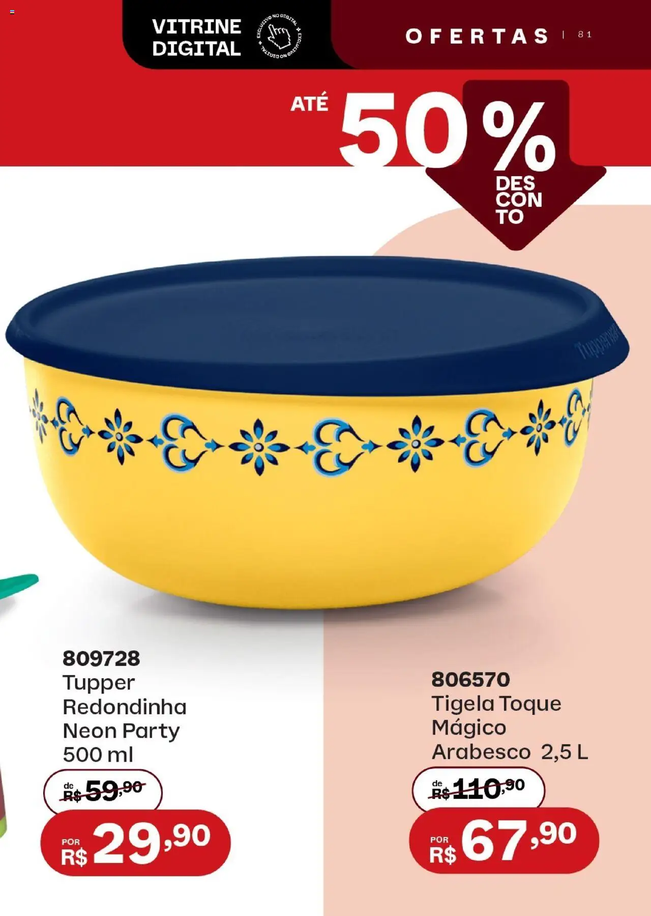 Tupperware Folheto - válido de 01.08.2025 | Página: 81 | Produtos: Tigela